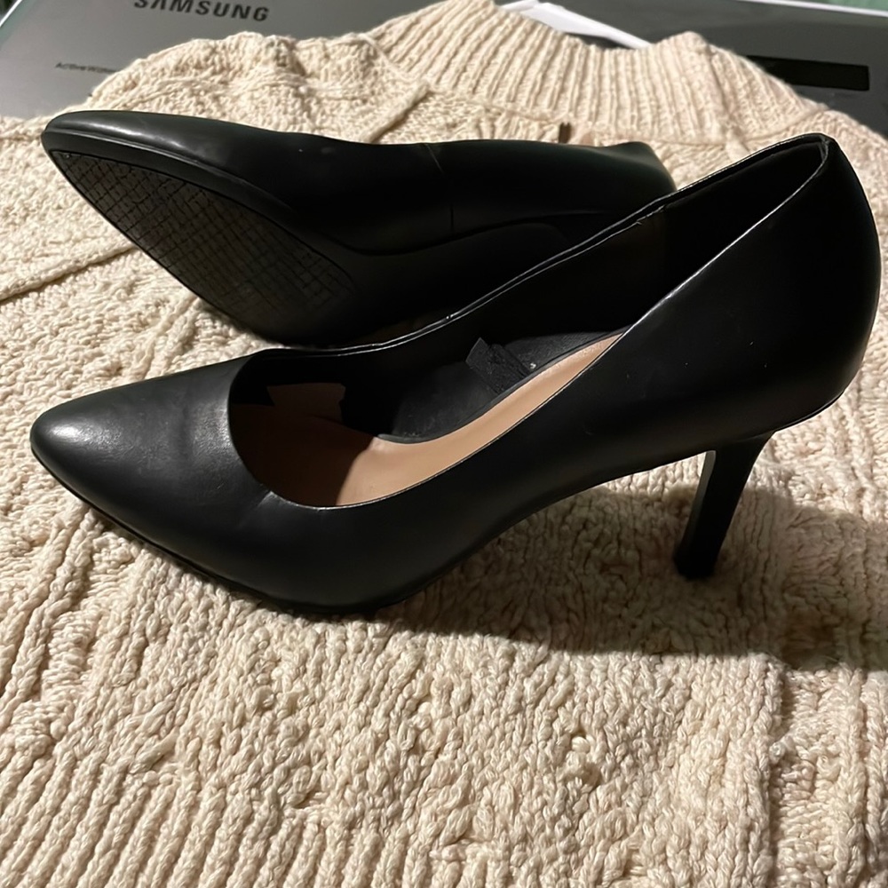 Black heels